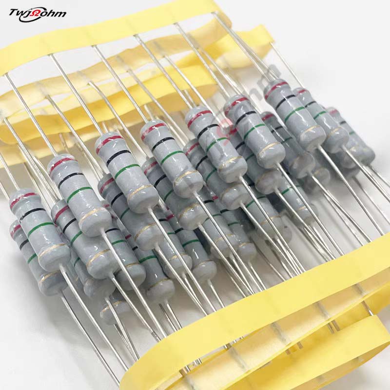 RI40 color ring glass glaze highvoltage resistor